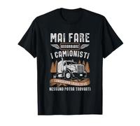 (TG. S) Magliette Camionista Uomini Camion Regali Camionisti Maglietta - NUOVO