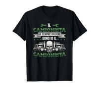 (TG. S) Magliette Camionista Uomini Camion Regali Camionisti Maglietta - NUOVO