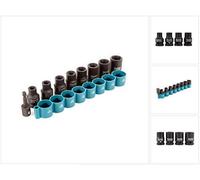 (TG. S) Makita b-54645 9 pezzi Set 1/5,1 cm SQ unit , multicolore - NUOVO
