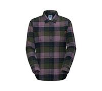 (TG. S) Mammut Maglietta a Maniche Lunghe Trovat da Donna Flux-Dark Marsh S - NU