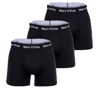 (TG. S) Marc O´Polo Essentials 3-Pack Boxer, Black, Small Uomo - NUOVO