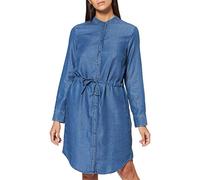 (TG. S) Marc O'Polo 9.08907E+11 Vestito, Blu (Soft Drapy Tencel 063), Small Donn