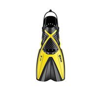(TG. S) Mares X One Junior, Pinne da Immersione Unisex Bambino, Giallo, S - NUOV
