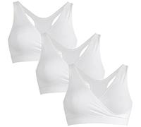 (TG. S) Medela Sbra S Wht En Fr RU Bundle (X3) Bra, Bianco, S Donna - NUOVO