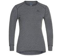 (TG. S) Odlo Active Warm Eco Maglione odlo Steel Grey Melange S - NUOVO