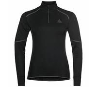 ODLO T-shirt Ml 1/2 Zip X-warm W - Donna - Nero - Taglia S- modello 2024