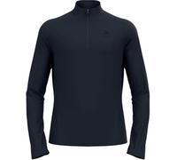 (TG. S) Odlo Essential Light I Midlayer - Maglione in pile da uomo con mezza cer