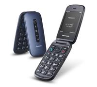 (TG. S) Panasonic KX-TU550EXC Telefono 4G Cellulare Essenziale per Anziani a Con