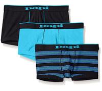 (TG. S) Papi - Tronco brasiliano da uomo, 3 pezzi nero/turchese. S - NUOVO