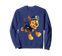 (TG. S) Paw Patrol Chase Felpa - NUOVO