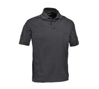 TG S POLO TATTICA MILITARE MANICHE CORTE TASCHE NERO DEFCON 5 D5-1726 B