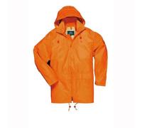 (TG. S) Portwest, S440YERS, giacca impermeabile, Arancione, S440ORRS - NUOVO