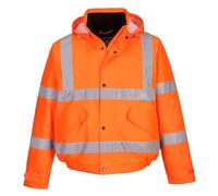 (TG. S) Portwest S463 Bomber Alta Visibilit , Arancione, S - NUOVO