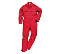 (TG. S) Portwest S999 - Euro lavoro boilersuit, S, rosso - NUOVO