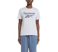 (TG. S) Reebok ID Big Logo T-Shirt, PALBLU, S Donna - NUOVO
