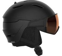 (TG. S) Salomon Driver Access Black Casco Sci Snowboard Unisex, Ottima comodit ,