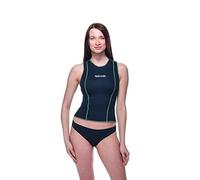 (TG. S) SEAC Short Undervest Lady, Sottomuta a Canotta in Morbido Neoprene da 2,