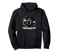 (TG. S) Siren head, Cartoon cat we love to escape from Siren head, Felpa con Cap