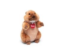 (TG. S) Trudi Marmotta Marmotta di peluche Park Collection. Gioco Peluche Regalo