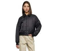 (TG. S) Urban Classics Ladies’ pilot bomber jacket Donna Giacca Bomber nero S