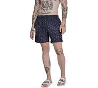 (TG. S) Urban Classics Pattern Swim Shorts Pantaloncini, Multicolore (Flamingo 0