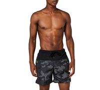 (TG. S) Urban Classics TB1026 Pantaloncini da bagno, Uomo, Multicolore (Blk/Dark