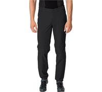(TG. S) VAUDE Men's Yaras Zo Pants Pantaloni, Nero, S Uomo - NUOVO