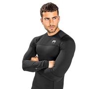 (TG. S) Venum G-Fit Air Rashguard-Maglia a Maniche Lunghe, Colore: Nero Magliett