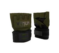 (TG. S) Venum Kontact-Guanti in Gel, Bendaggi Unisex, Kaki/Nero, S - NUOVO