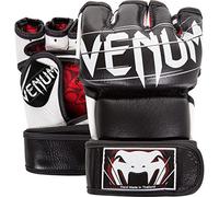 (TG. S) VENUM Undisputed 2.0, Guanti MMA Unisex, Nero, S - NUOVO