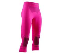 (TG. S) X-Bionic Energizer 4.0 3/4 Strato Base Pantaloni Funzionali, Donna, Neon