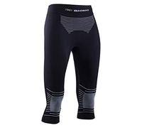 (TG. S) X-Bionic Energizer 4.0 3/4, Strato Base Pantaloni Funzionali Donna, Nero