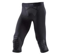 (TG. S) X-Bionic Invent 4.0 Pants 3/4 Men Pantaloni Corsa Jogging Fitness Traini