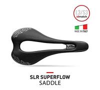 (TG. S3) Selle Italia - Sella Bici da Corsa SLR SuperFlow, Rail Ti 316 Tubo Ø7,