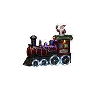 (TG. Santa on Train) Konstsmide Scenario a LED "Treno", con musica, funzione di