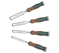 (TG. Satz 4-teilig D=13,16,20,24mm) Stubai 357104 Set di Scalpelli, Impugnatura