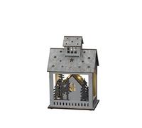 (TG. Scene 23.5 x 15.7cm) Konstsmide Silhouette a LED in legno Casa e mercato, b