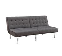 (TG. Schlafsofa) Atlantic Home Collection Schlafsofa, Strukturstoff Grau, Schlaf