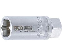 (TG. Schlüsselweite 18 mm) BGS inserto per candele, 18 mm, con molla, 2402 - NU