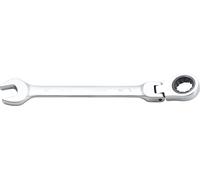 (TG. Schlüsselweite: 18 mm) Llave combinada con carraca | ajustable 90° | 18 m