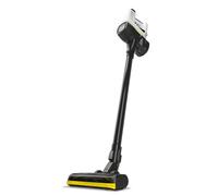 Kärcher VC 4 Aspirapolvere a bastone 2 in 1 Batteria Secco HEPA Senza sacchetto Nero, Giallo