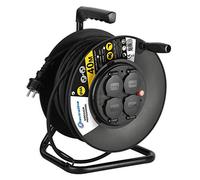 (TG. Section 3G1.5 mm²) Electraline 20868129D - Prolunga elettrica IP44, 40 m,