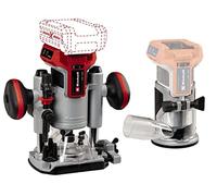 (TG. senza batteria e caricabatteria) Einhell Set fresatrice professionale a bat