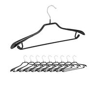 (TG. Set 10 pz.) Relaxdays Set 10 grucce per completi, omini appendiabiti gommat