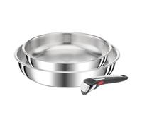 (TG. Set 2 poêles inox) Tefal Ingenio Preference On - Set di 2 padelle 24/28 cm