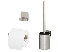 (TG. set 3 pezzi) Tiger Colar Set di Accessori da Bagno, Metallo, Acciaio Inox S