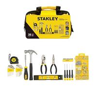 (TG. Set 38 pezzi) STANLEY STMT0-74101 Kit 38 utensili per la casa con borsa - N
