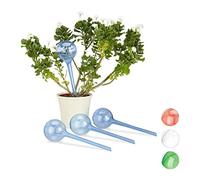 (TG. Set 4x) Relaxdays 10023226_45 Set 4 Sfere per Irrigazione, Dosatori d’acq