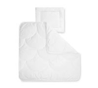(TG. Set 80x80 + 35x40 cm) Julius Zöllner Set di trapunta per bambini, coperta