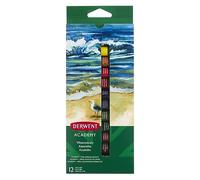 (TG. Set da 12) DERWENT Academy™ Acquarelli 12ml - 12pz - 2302404 - NUOVO